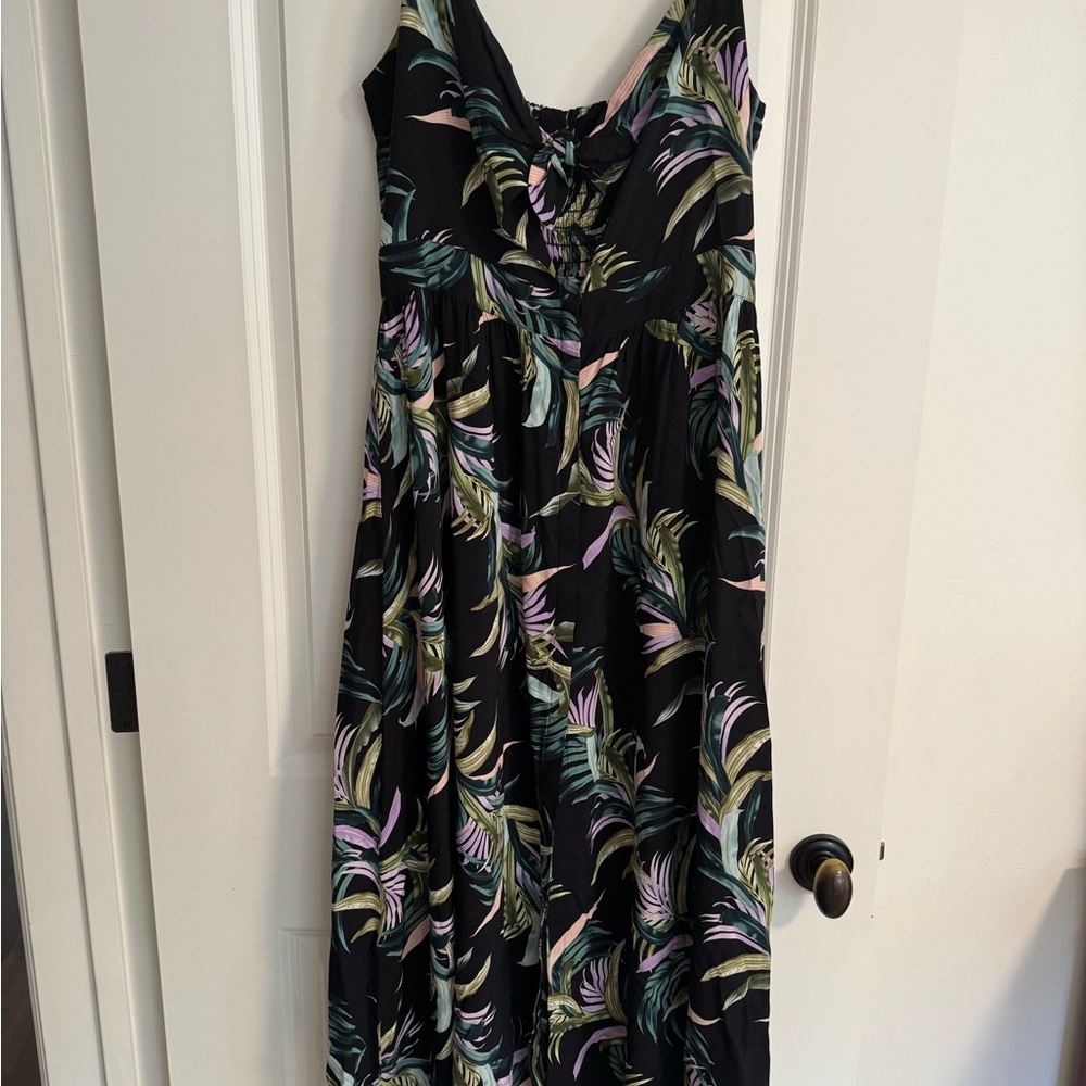 3 piece Tropical Print Maxi Dress and swimsuit - Picture 7 of 16